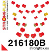 Strongflex Lexus / Toyota Polyurethaan rubberset voor- en achteras – 216180B