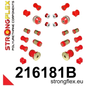 Strongflex Toyota Celica Polyurethaan rubberset voor- en achteras – 216181B