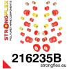 Strongflex Lexus GS / IS / IS-F Polyurethaan rubberset voor- en achteras – 216235B