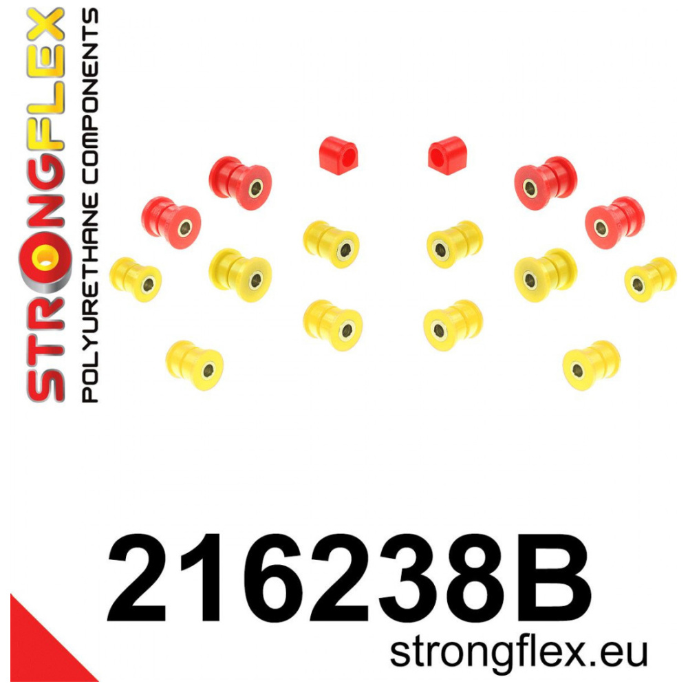 Strongflex Toyota Soarer / Supra Achterwielophangings rubberset – 216238B