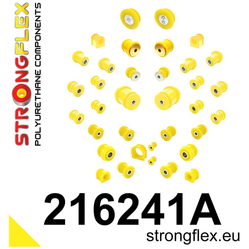 Strongflex Toyota Chaser / Cresta / Crown Complete set ophangingsrubber SPORT – 216241A
