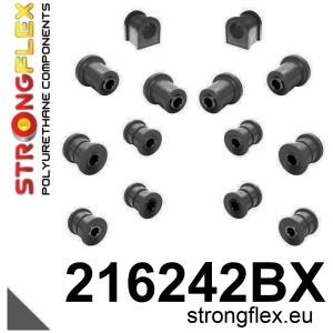Strongflex Toyota Chaser / Cresta / Crown Achterste bovenste draagarmrubber SPORT ZWART – 211843AX