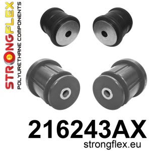 Strongflex Toyota Chaser / Cresta / Crown Achteras-subframe – voorste rubber SPORT ZWART – 211849AX