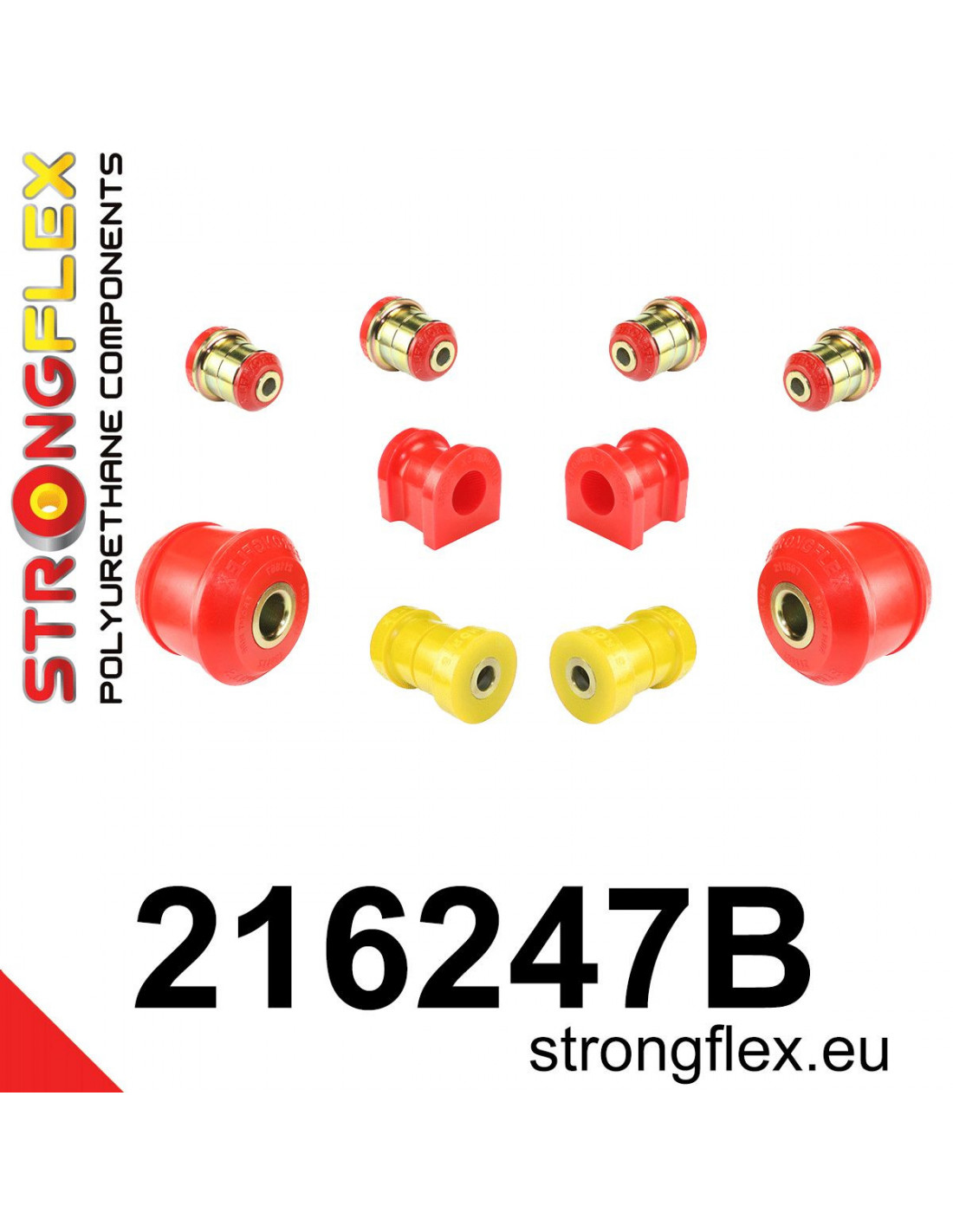 Strongflex Lexus GS / IS-F / IS Voorwielophangingsset – 216247B 1 Strongflex Lexus GS / IS-F / IS Voorwielophangingsset – 216247B