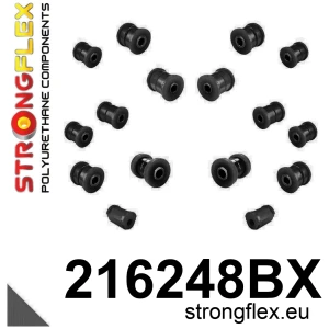 Strongflex Lexus GS / IS-F / IS Achteras voorste draagarm rubber ZWART – 211888BX