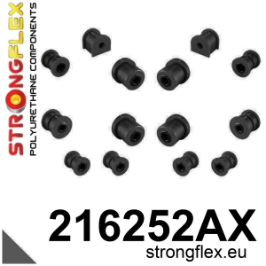 Strongflex Lexus / Toyota Achterste bovenste draagarmrubber SPORT ZWART – 211929AX