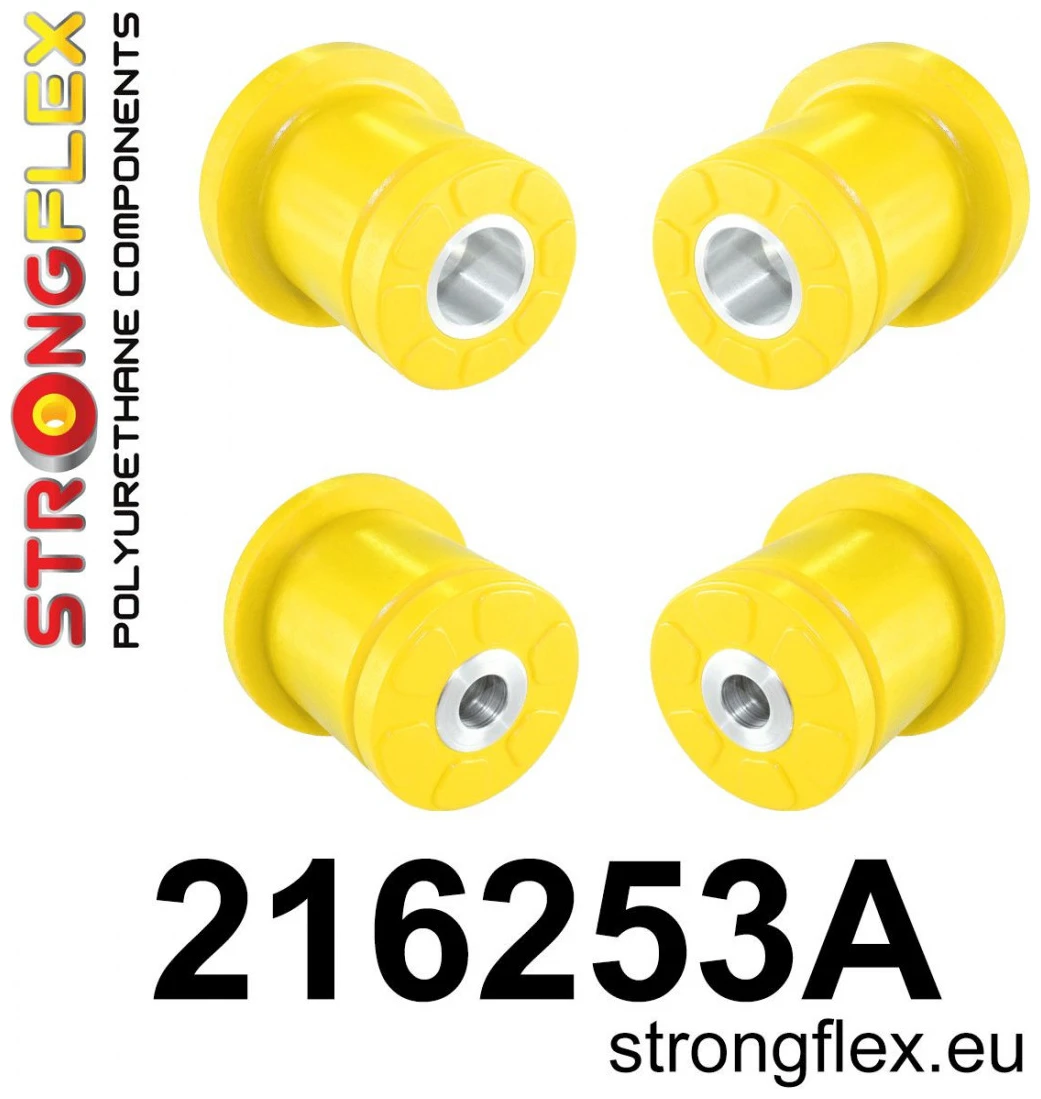 Strongflex Lexus / Toyota Achterste subframe rubbers SPORT – 216253A 1 Strongflex Lexus / Toyota Achterste subframe rubbers SPORT – 216253A
