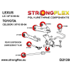 Strongflex Lexus / Toyota Complete ophangrubberset SPORT ZWART – 216257AX