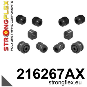 Strongflex Lexus / Toyota Voorste onderste draagarmrubber SPORT ZWART – 211977AX