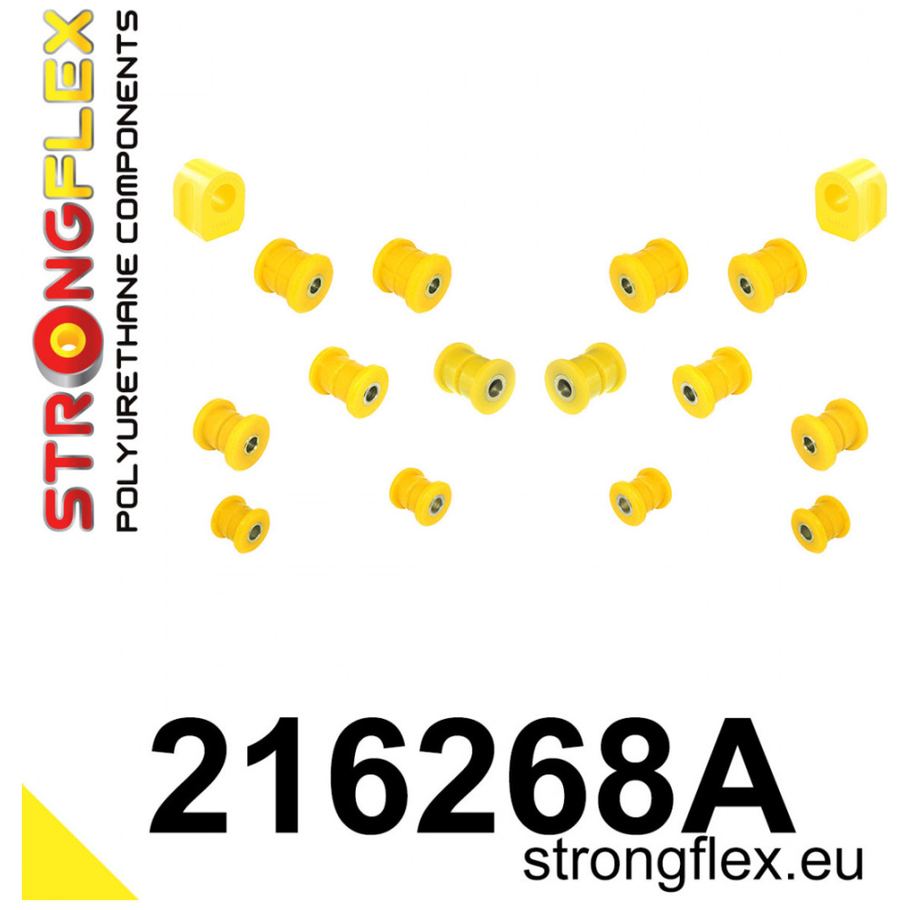 Strongflex Lexus / Toyota Achteras rubberset SPORT – 216268A