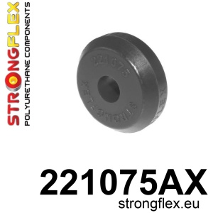 Strongflex Volkswagen Caddy / Corrado / Golf Rubber voorste koppelstang/Augenbolzen SPORT ZWART – 221075AX
