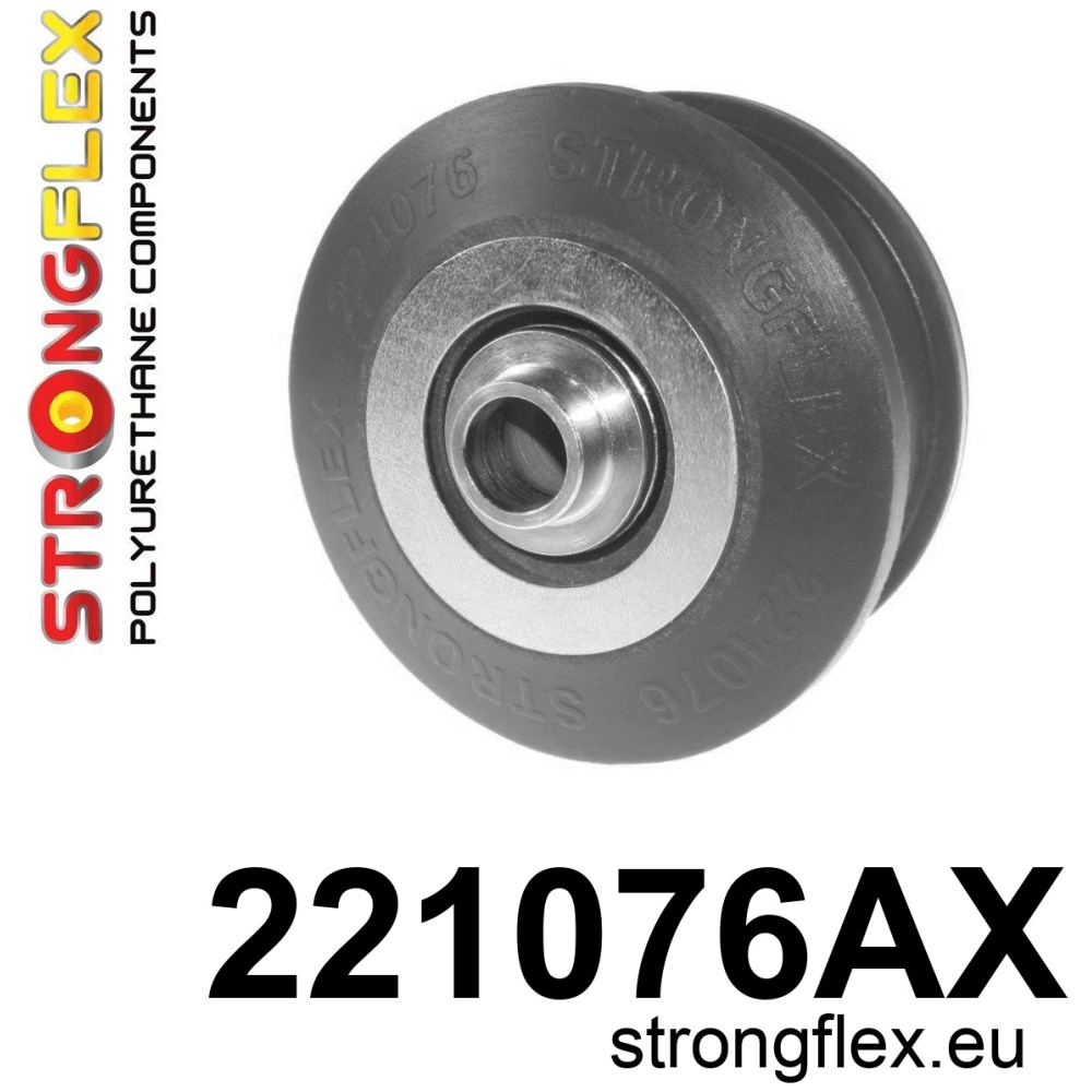 Strongflex Volkswagen Lupo / Polo Voorste draagarmrubber- achter SPORT ZWART – 221076AX
