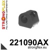 Strongflex Volkswagen Lupo / Polo Voorste stabilisatorrubber SPORT ZWART – 221090AX