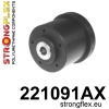 Strongflex Volkswagen Achteras-subframer-57 mm SPORT ZWART – 221091AX