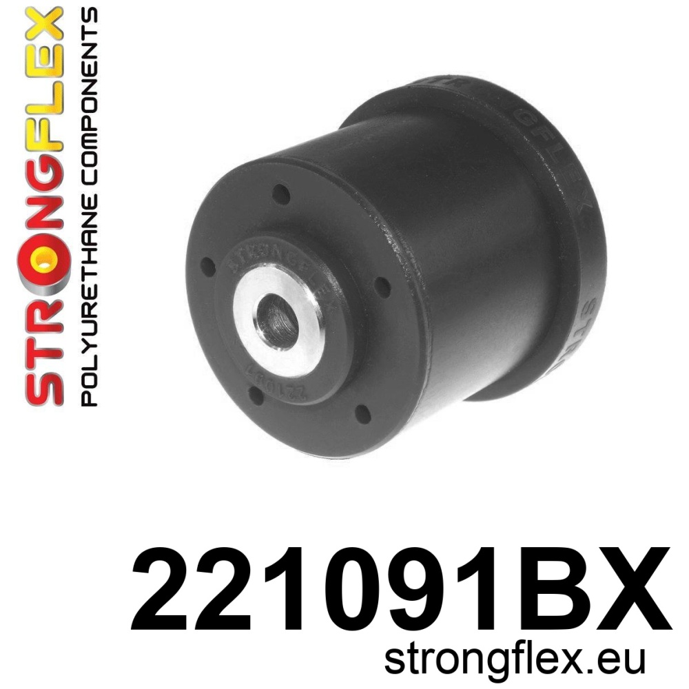 Strongflex Volkswagen Achteras-subframer-57 mm ZWART – 221091BX