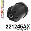Strongflex Audi / Volkswagen Achterbalkrubber 72mm SPORT ZWART – 221245AX