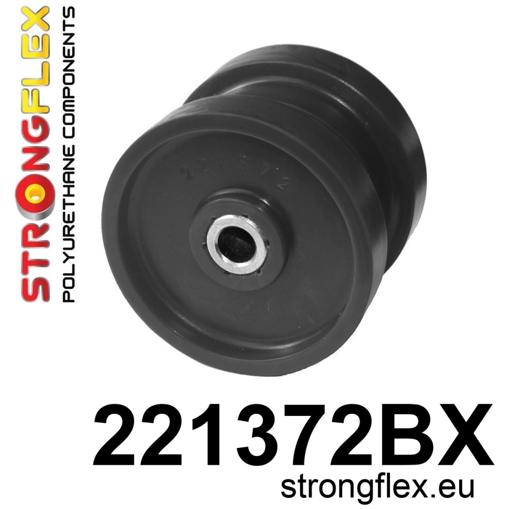 Strongflex Audi / Volkswagen Achteras langsdraagarm voorste rubber ZWART – 221372BX