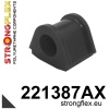 Strongflex Volkswagen Golf / Jetta / Scirocco Achteras binnenste stabilisatorrubber SPORT ZWART – 221387AX