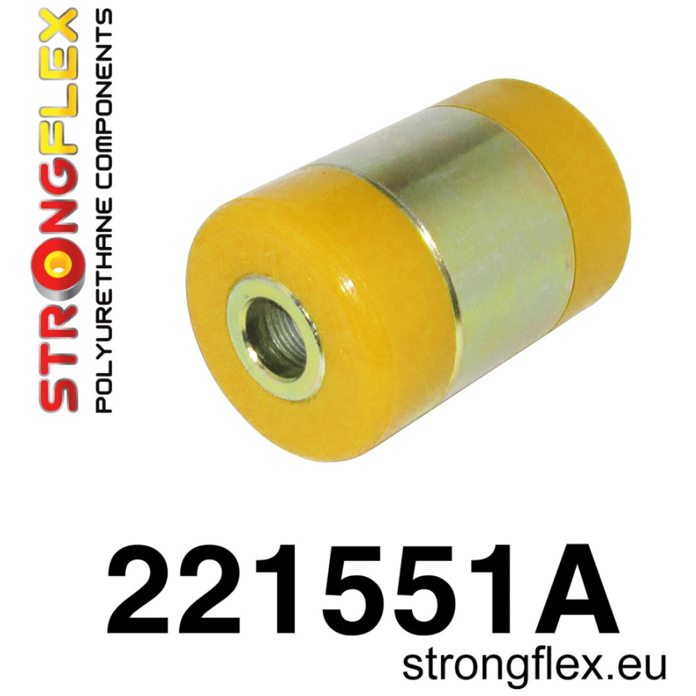 Strongflex Audi / Volkswagen Achteras draagarm onder binnenste rubber SPORT – 221551A