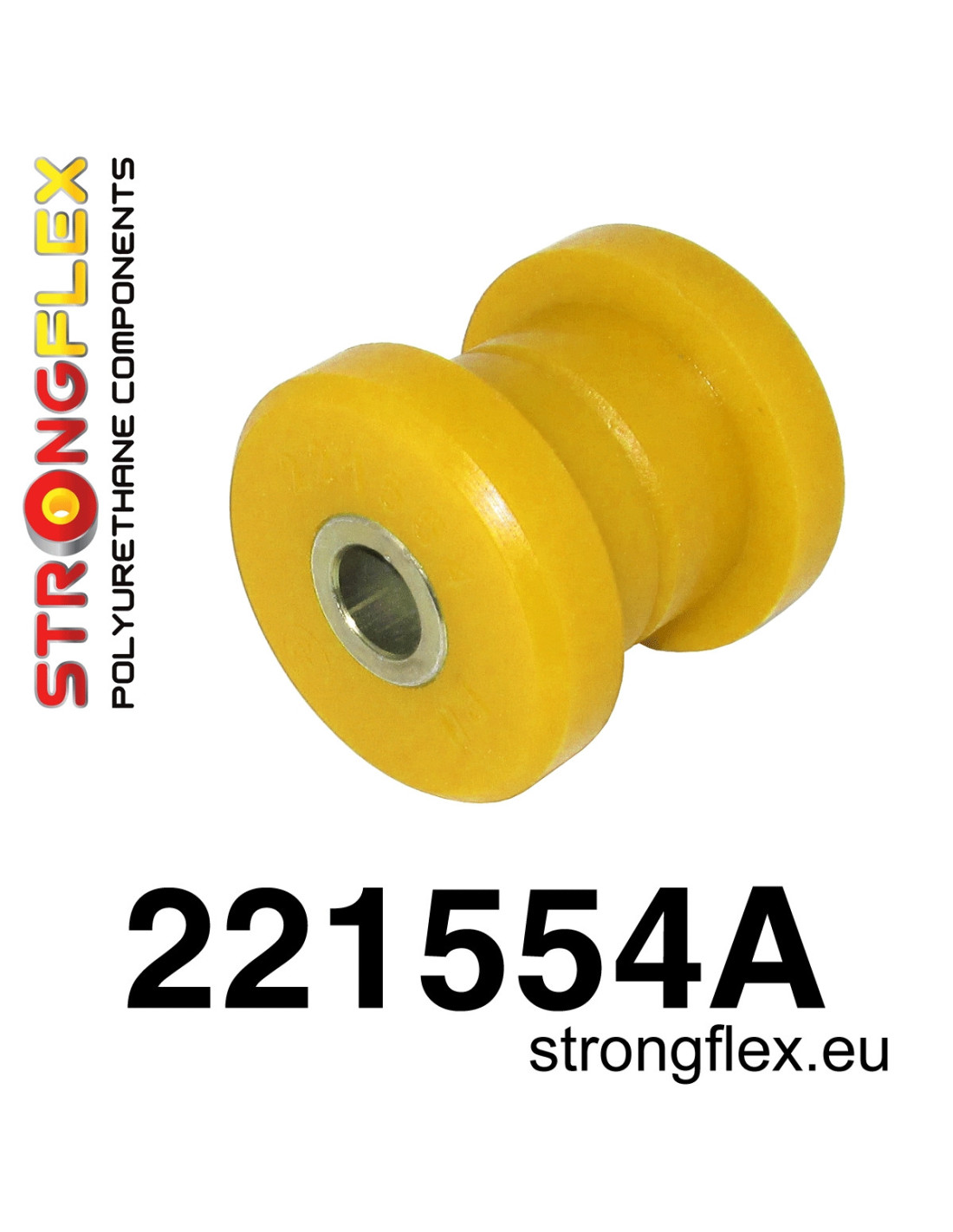 Strongflex Audi / Volkswagen Achteras onderste draagarm buitenste rubber SPORT – 221554A 1 Strongflex Audi / Volkswagen Achteras onderste draagarm buitenste rubber SPORT – 221554A