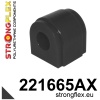 Strongflex Audi / Seat / Volkswagen Voorste stabilisatorrubber SPORT ZWART – 221665AX