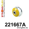 Strongflex Audi S1 / A1 Vooras draagarm achterste rubber SPORT – 221667A