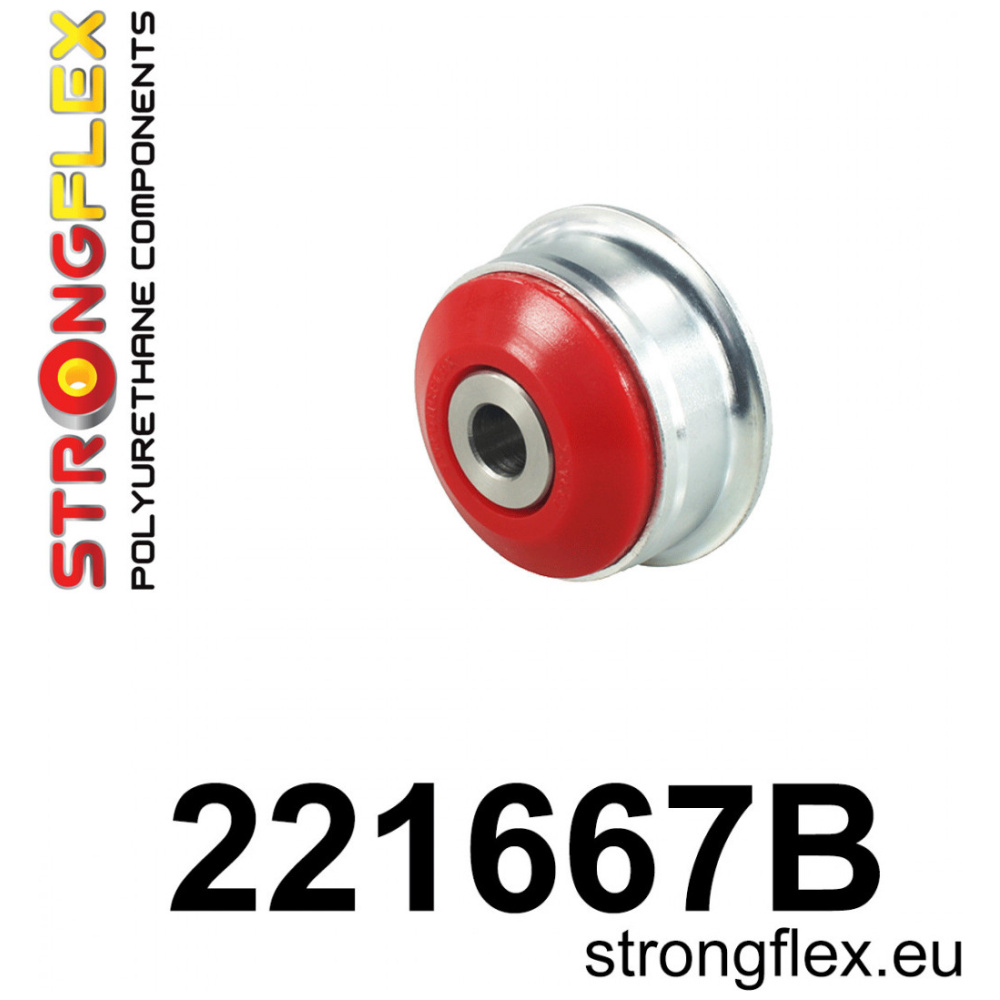 Strongflex Audi S1 / A1 Vooras draagarm achterste rubber – 221667B