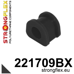 Strongflex Volkswagen Golf / Jetta Achterste buitenste stabilisatorrubber ZWART – 221709BX