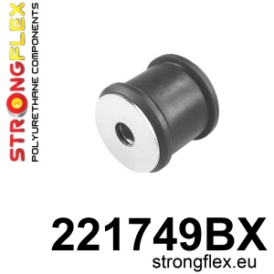 Strongflex Audi / Volkswagen Motorsteun voor- pendelsteun- kleine rubber 38,5mm ZWART – 221749BX