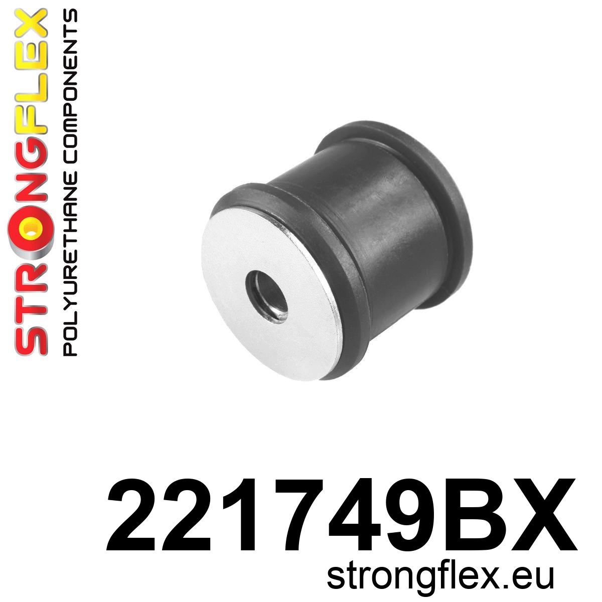 Strongflex Audi / Volkswagen Motorsteun voor- pendelsteun- kleine rubber 38,5mm ZWART – 221749BX 1 Strongflex Audi / Volkswagen Motorsteun voor- pendelsteun- kleine rubber 38,5mm ZWART – 221749BX