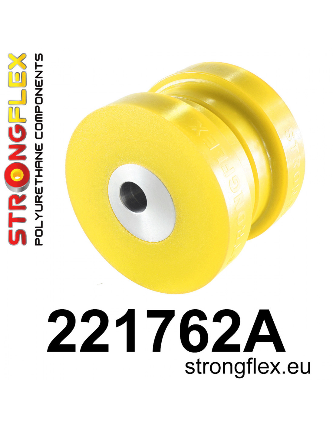 Strongflex Audi / Volkswagen Achteras-subframe rubber SPORT – 221762A 1 Strongflex Audi / Volkswagen Achteras-subframe rubber SPORT – 221762A