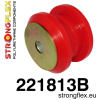 Strongflex Volkswagen Golf Rubber achteras-subframe ophanging, ton-lager 62mm – 221813B