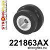 Strongflex Audi / Volkswagen Differentieelophanging, achterste rubber SPORT ZWART – 221863AX