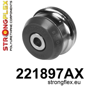 Strongflex Audi A1 Vooras draagarm achterste rubber 65mm SPORT ZWART – 221897AX