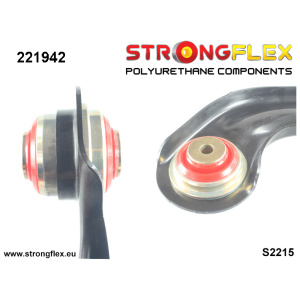 Strongflex Audi / Volkswagen Voorste langsdraagarmrubber ZWART – 221942BX