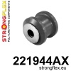 Strongflex Audi / Volkswagen Achterste bovenste draagarmrubber – buitenzijde SPORT ZWART – 221944AX