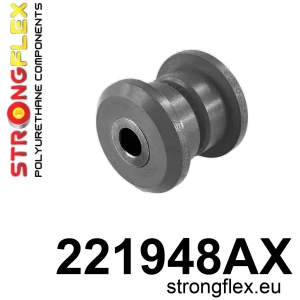 Strongflex Audi / Volkswagen Achterste draagarmrubber – buitenzijde SPORT ZWART – 221948AX