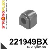 Strongflex Audi / Volkswagen Achterste stabilisatorrubber ZWART – 221949BX