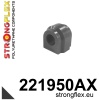 Strongflex Audi S1 / A1 Voorste / achterste stabilisatorrubber SPORT ZWART – 221950AX