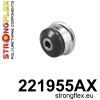 Strongflex Audi / Seat / Volkswagen Vooras draagarm achterste rubber 60mm SPORT ZWART – 221955AX