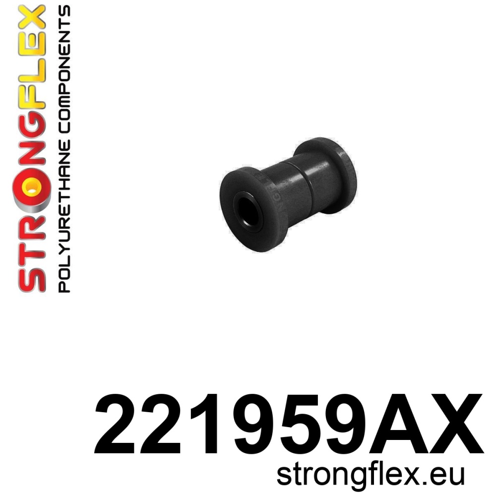 Strongflex Volkswagen Transporter / T4 Silentbloc de bras de suspension inférieur avant – avant 32mm SPORT NOIR – 221959AX