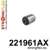 Strongflex Volkswagen Transporter / T4 Draagarmrubber voor onder – achterste SPORT ZWART – 221961AX