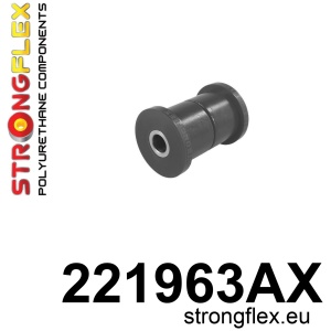 Strongflex Volkswagen Transporter / T4 Draagarmrubber achter onder – buitenzijde SPORT ZWART – 221963AX