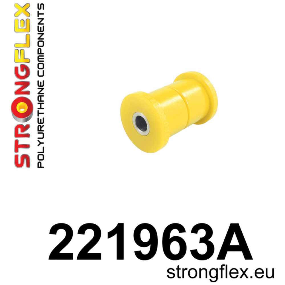 Strongflex Volkswagen Transporter / T4 Draagarmrubber achter onder - buitenzijde SPORT – 221963A