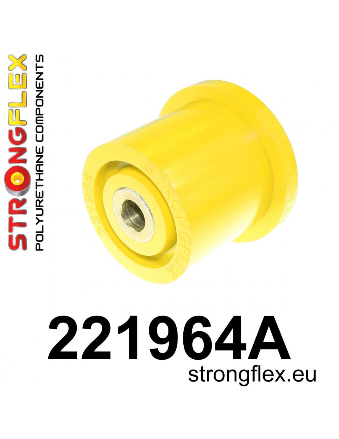 Strongflex Audi / Volkswagen Achterste balk rubber SPORT – 221964A 1 Strongflex Audi / Volkswagen Achterste balk rubber SPORT – 221964A
