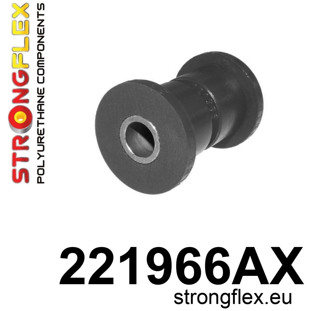Strongflex Ford / Seat / Volkswagen Voorste onderste Quedraagarm – voorste rubber SPORT ZWART – 221966AX
