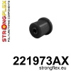 Strongflex Volkswagen Transporter / T5 / T6 Draagarmrubber voor onder – achterste SPORT ZWART – 221973AX