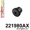 Strongflex Seat / Volkswagen Achterste montagerubber SPORT ZWART – 221980AX