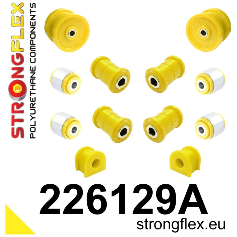 Strongflex Audi / Volkswagen Hinterradaufhängungssatz SPORT – 226129A