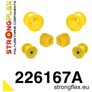 Strongflex Audi / Volkswagen Polyurethaan rubberset vooras SPORT – 226167A
